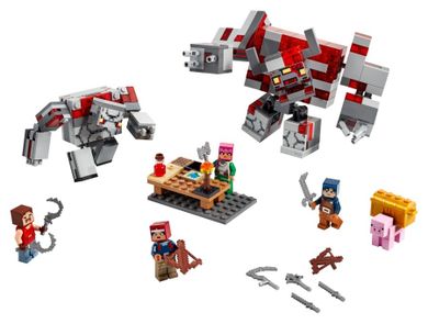 LEGO Minecraft, Batalia pentru piatra rosie, 21163