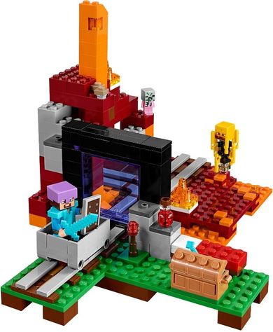 LEGO Minecraft, Portalul Nether, 21143