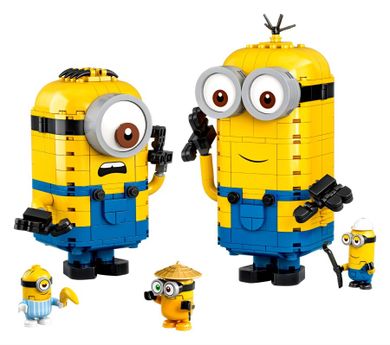 LEGO Minions, Figurine Minioni din caramizi, 75551