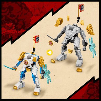 LEGO NINJAGO, Robotul EVO Power Up al lui Zane, 71761