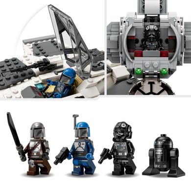 LEGO Star Wars, Fang Fighter mandalorian vs TIE Interceptor, 75348