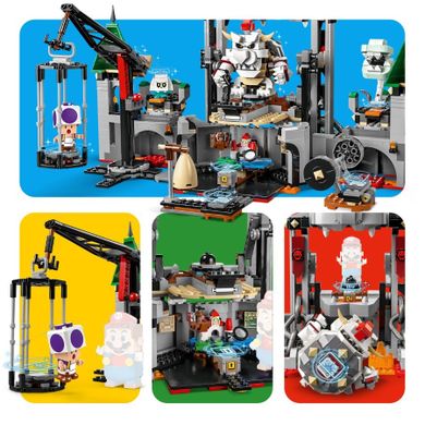 LEGO Super Mario, Set de extindere Batalia lui Dry Bowser de la castel, 71423