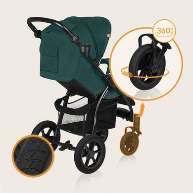 Lionelo, Annet Tour, carucior sport, Green Turquoise
