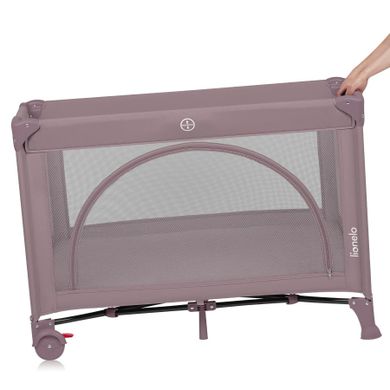 Lionelo, Laura, patut de calatorie compact 2in1, Pink Nude