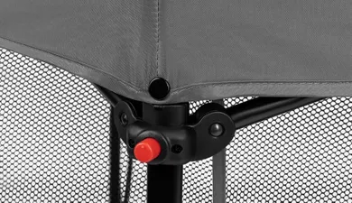 Lionelo, Roel, tarc de joaca pentru copii, 112-112 cm, Grey Multicolor