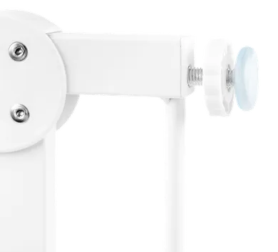 Lionelo, Truus Slim Led, poarta de siguranta, White