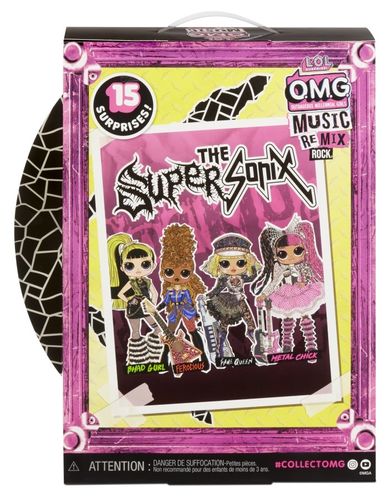 L.O.L. Surprise, O.M.G. Remix Rock, Fame Queen, papusa cu instrument muzical