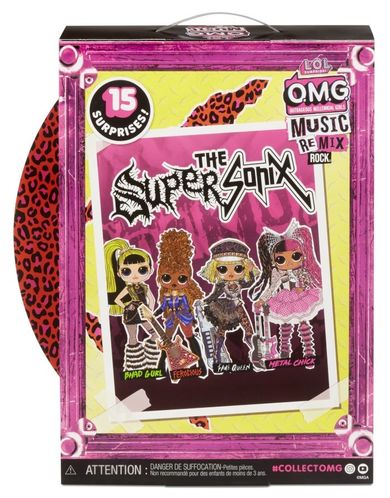 L.O.L. Surprise, O.M.G. Remix Rock, Ferocious, papusa cu instrument muzical
