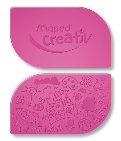 Maped Creativ, Textur'Art, tableta de desenat, set artistic, alb-albastru