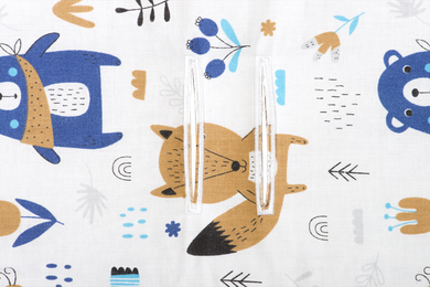 Medi Partners, Boho Animals, insertie pentru carucior, set, bej