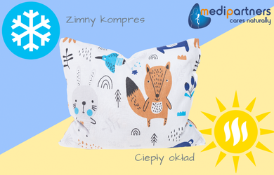 Medi Partners, Boho Animals, perna termica mare cu samburi de visine