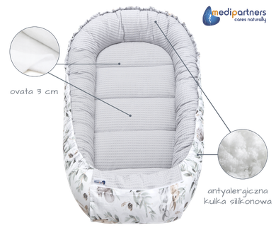Medi Partners, Caprioare si Frunze, babynest pentru bebelusi
