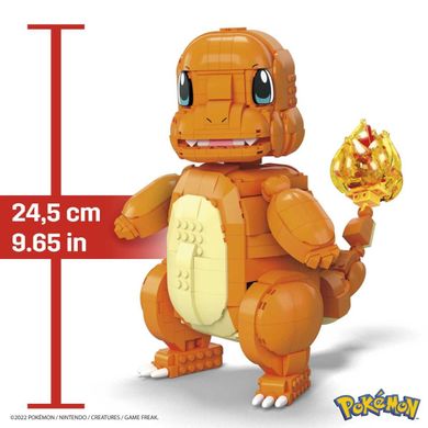 MEGA Pokemon, Charmander, set de constructie, 750 piese