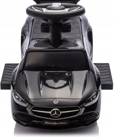 Milly Mally, Mercedes C-Class S, masinuta fara pedale cu maner, vehicul, negru