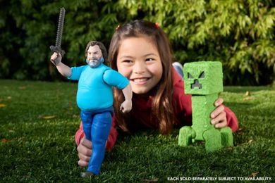 Minecraft, Movie, Creeper, figurina