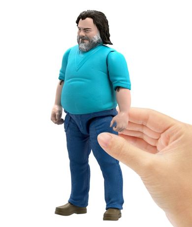 Minecraft, Movie, Steve, figurina