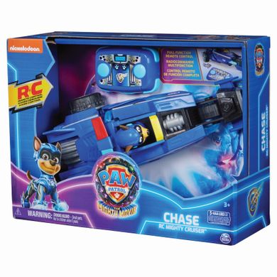 Paw Patrol, Chase RC Mighty Cruiser, vehicul cu telecomanda si figurina