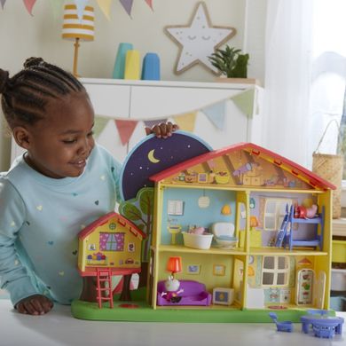 Peppa Pig, Casuta Peppei, set cu figurine