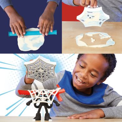 Play-Doh, Marvel Spider-Man, Launch & Slice Battle, set creativ