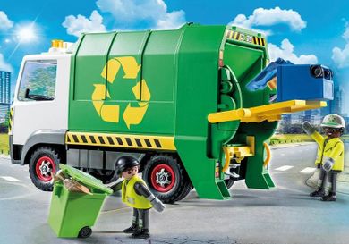 Playmobil, City Life, masina de gunoi, 71234