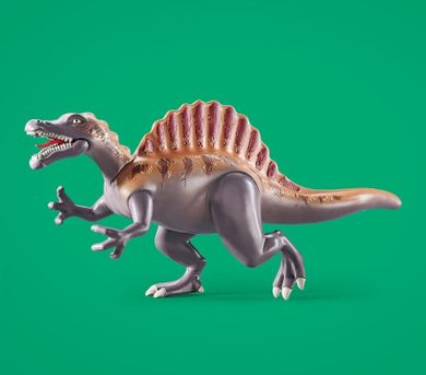Playmobil, Dinos, Atacul dinozaurilor Spinosaurus, 71820