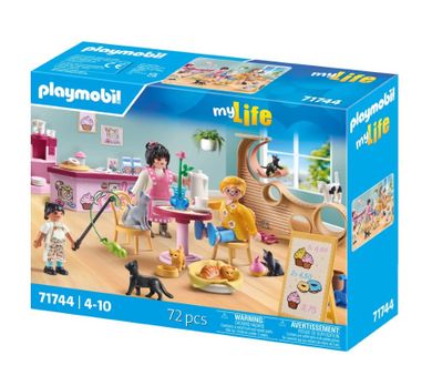 Playmobil, My Life, Cafeneaua cu pisici, 71744