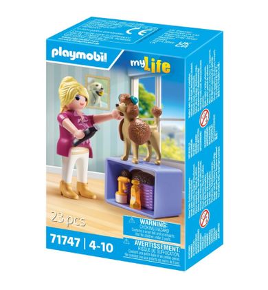 Playmobil, My Life, Ingrijirea catelusilor, 71747