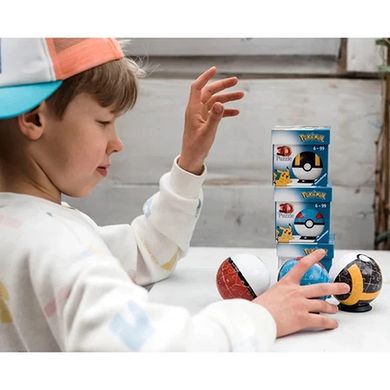 Ravensburger, Pokemon, Pokeball, puzzle 3D, rosu, 54 piese