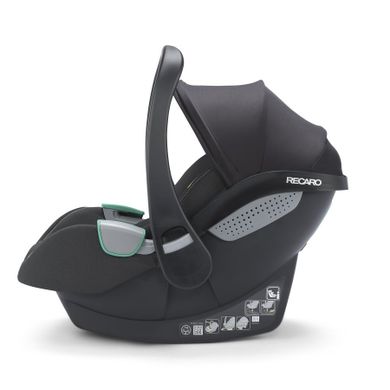 Recaro, Avan, I-size, scaun auto, Fibre Black, 40-83 cm