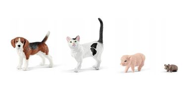 Schleich, Farm World, Ferma cu grajd si animale, set, 42407