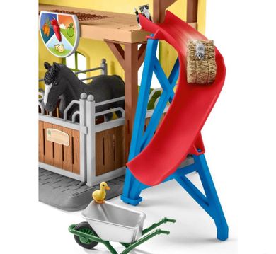 Schleich, Farm World, Grajd de cai, set, 42485