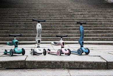 Scoot & Ride, Highwaykick 1, vehicul fara pedale si trotineta 2 in 1, Forest
