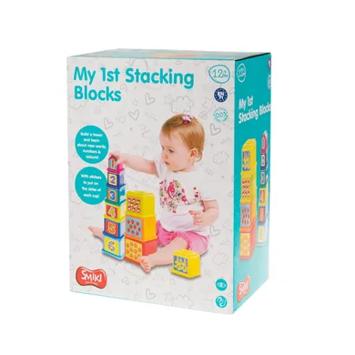 Smiki, My 1st Stacking Blocks, Cifre, piramida din elemente