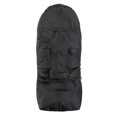 Smiki, sac de dormit pentru carucior, negru-maro