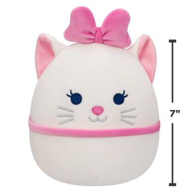 Squishmallows, Disney, Marie, jucarie de plus, 18 cm