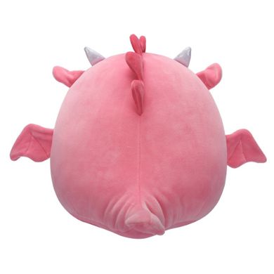 Squishmallows, Medium Plush, Aegi Pink Dragon, jucarie de plus, 30 cm