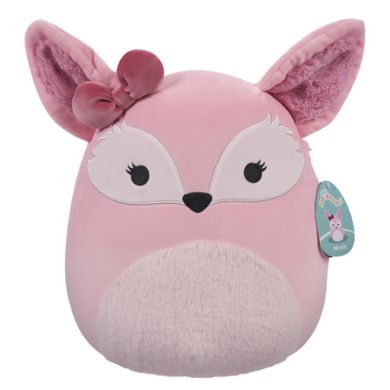 Squishmallows, Medium Plush, Miracle, Pink Fennec Fox, jucarie de plus, 30 cm