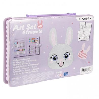 Starpak, set artistic, 68 elemente, Rabbit