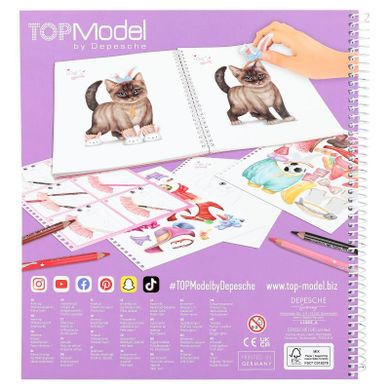 Top Model, Kitty, caiet de schite