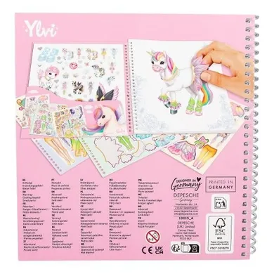 Top Model, Unicornul Ylvi, set Dress me Up