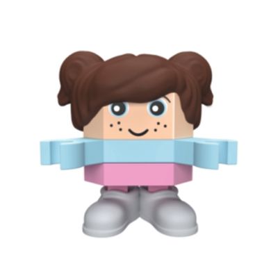 Trefl, Connect, Pocket Girl, Bea, set de constructie, 35 piese, 62004