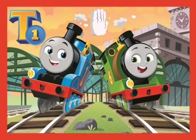 Trefl, Thomas & Friends, puzzle 4in1, 207 piese