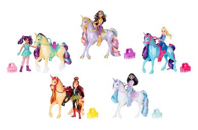 Unicorn Academy, papusa Layla si unicorn Glacier