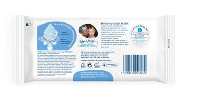 WaterWipes, BIO, servetele umede cu apa, 60 buc.