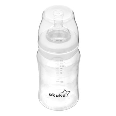 Akuku, biberon cu gatul larg, 240 ml