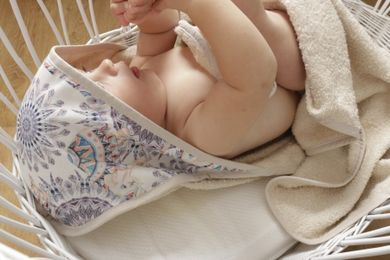BabyMatex, Maxi Print, halat de baie pentru copii, 100-100 cm