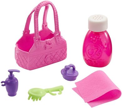 Barbie, Baie pentru caini, set de joaca cu papusa si accesorii