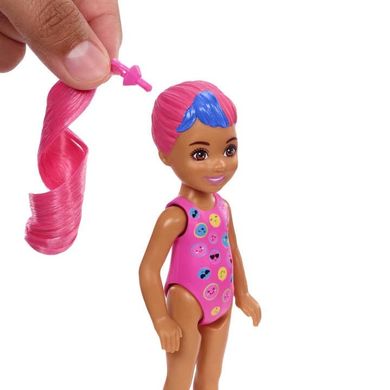 Barbie, Color Reveal, Neon Tie-Dye, papusa Chelsea, 1 buc.