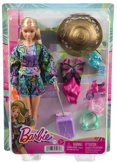 Barbie, Distractie de vacanta, papusa cu accesorii