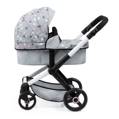 Bayer Design, Xeo, carucior multifunctional pentru papusi, gri